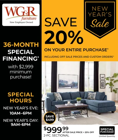 WG&R New Year's Sale (12/27-1/6)