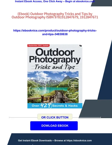 outdoor photography isbn 9781912847679, 1912847671 - 灯饰目录 · (ebook) outdoor photography tricks and tips by
