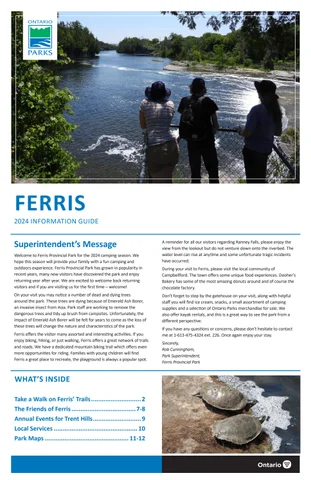 Ferris Provincial Park Info 指南