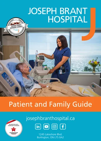 Joseph Brant 医疗 Patient and Family 指南