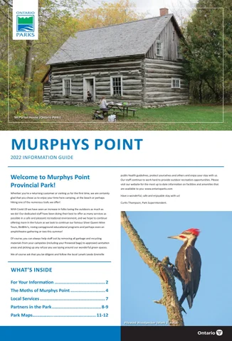 Murphys Point Provincial Park Info 指南 2022