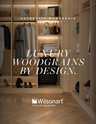 The LUJO® 家具产品集 手册 - Wilsonart® TFL