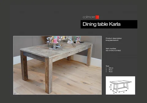 Franck Wilzius 家具目录 · Tables