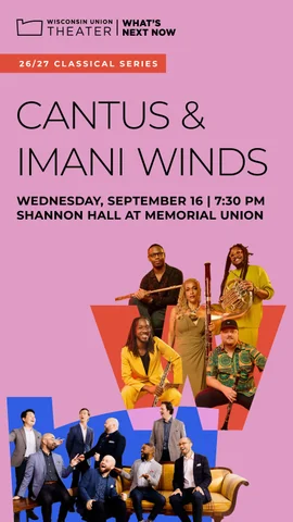 Cantus and Imani Winds - Program