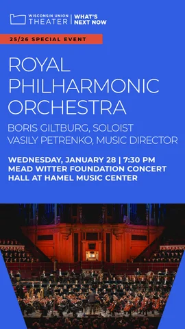 Royal Philharmonic Orchestra with Boris Giltburg, piano - Program