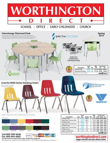 2013 Worthington Direct 家具目录