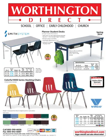 2014 Worthington Direct 家具目录
