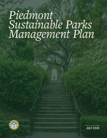 Piedmont Sustainable Parks Management Plan