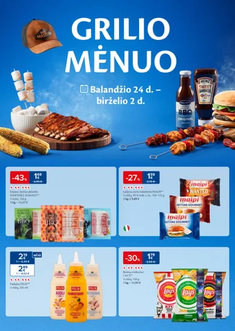 MAXIMA LT 灯饰目录 · GRILIO MĖNUO